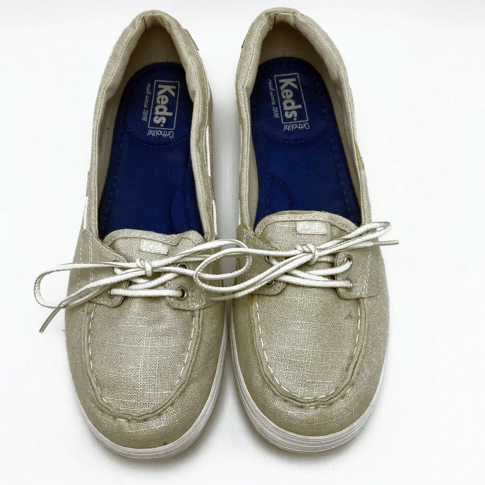 Keds Womens Memory Foam Sneaker Boat Shoes